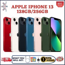 Apple iPhone 13 5G 128GB/256GB Unlocked iOS Smartphone All Colours Pristine A+
