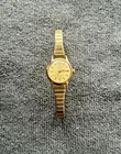 Vintage Timex Q Ladies Quartz Watch Gold Tone Speidel Expansion Band Classy