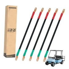 Golf Cart Battery Cables 4 Gauge for Yamaha G2 G8 G9 36V, Golf Cart Style-A