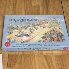 The Peter Rabbit Radish Board Game Beatrix Potter Paul Lamond Kids Age 3+ 2005