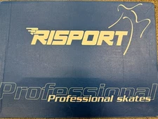 Risport RF3 Figure Skates Size 23.5 B White