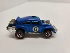 1970 Hot Wheels Redline "Evil Weevil" in BLUE with Dark Interior VERY NICE SHAPE
