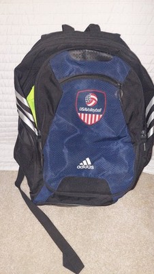 USA Volleyball Adidas Stadium II Backpack Royal Blue Black Volleyball  Sports