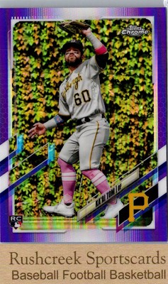 2021 Topps Chrome Update #USC7 Ka'ai Tom RC Rookie Purple Refractor