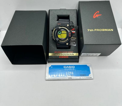 G-SHOCK Frogman DW-8201NT-1JR 7th Anniversary Black Digital Watch