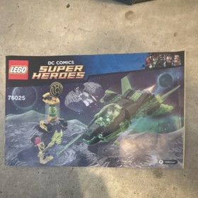 100% Complete LEGO 76025 Green Lantern vs Sinestro w/ Box+Instructions
