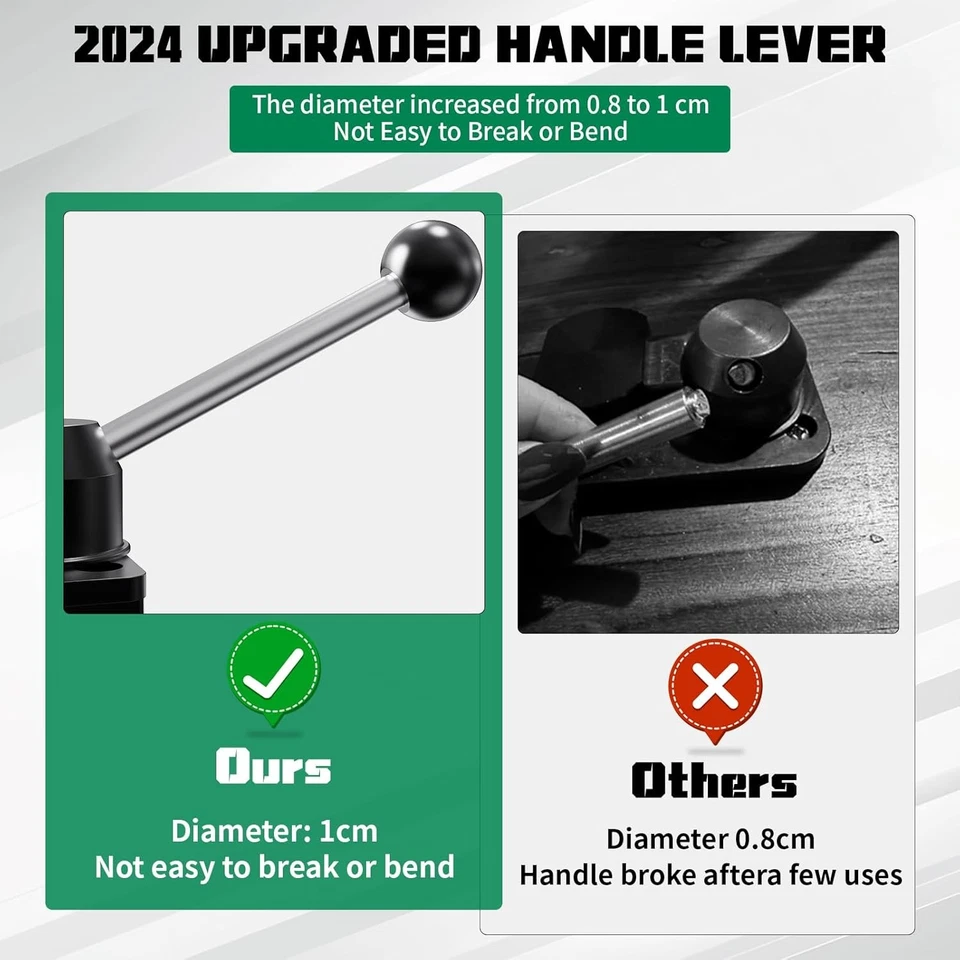 Инструмент для изгиба колец-ложек высокопрочный — изгиб ювелирных изделий RS, черный - Изображение 2 из 4