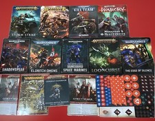 Warhammer 40k Game Book, Guide, Counter Parts Assorted Big Lot 10 Books More
