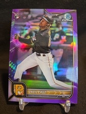 2022 Bowman Chrome Sp/250 Purple Refractor Oneil Cruz Rookie Rc Non Auto