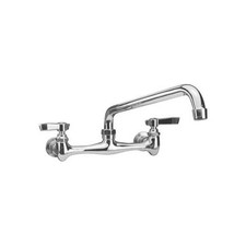Fisher 61077 8 in Wall Mount Faucet w/ Swing Spout