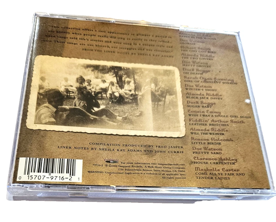 VARIOUS ARTISTS - SONGCATCHER II ( VANGUARD 2002 CD) - Image 2 of 2