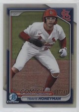 2024 Bowman Chrome Prospects Refractor 107/499 Travis Honeyman #BCP-46 19l7