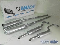 Imasaf Auspuff Msd+Esd für Lancia Flaminia Coupe Pininfarina 2.5 59-67 | Duplex2