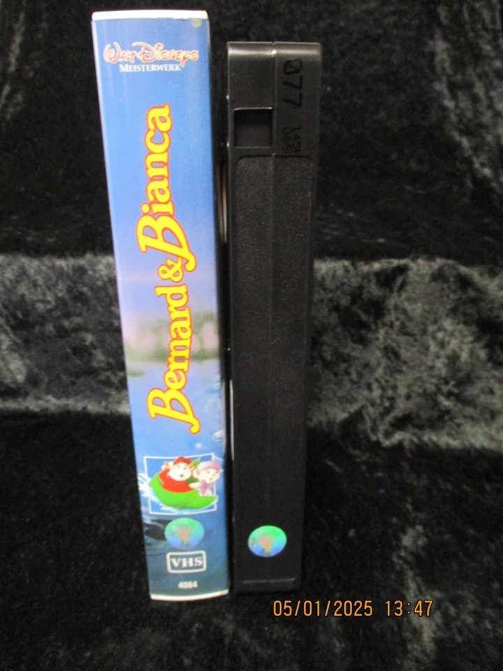 Bernhard und Bianca / VHS Erstauflage mit Hologramm - Bild 4 von 4