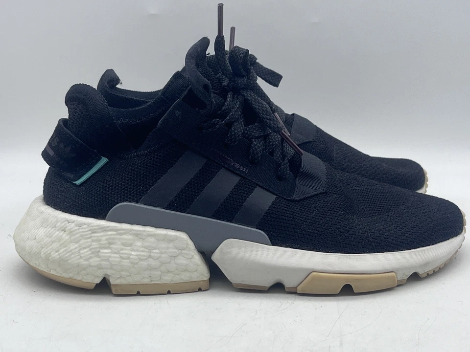 ZAPATO DEPORTIVO MUJER ADIDAS POD-S3.1 W NEGRO BLANCO ZAPATILLAS Talla 7 1/2, UK 6 Foto 2 de 4