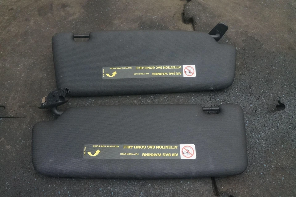 Juego 2 espejos retrovisores parasol izquierdo derecho negro OEM AUDI RS5 2013-15 A4 S4 Foto 3 de 4