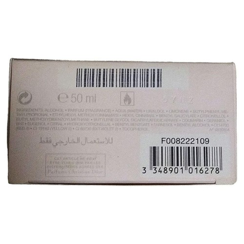 MISS DIOR CHERIE BY CHRISTIAN DIOR 50ML EDP SPRAY nuovo CON SCATOLA INCLUSA - Foto 3 di 4