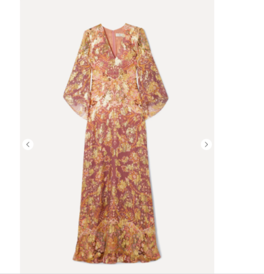 metallic paisley dress Vintage 1980s Metallic Paisley Dress Moore Vintage Archive