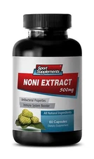 Morinda Citrifolia - 100%  NONI EXTRACT 8:1 500mg - Weight Loss, Antioxidant 1B