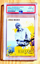 2021 Panini Diamond Kings HONUS WAGNER #GS-4 Gallery of Stars PSA 10 Near Mint