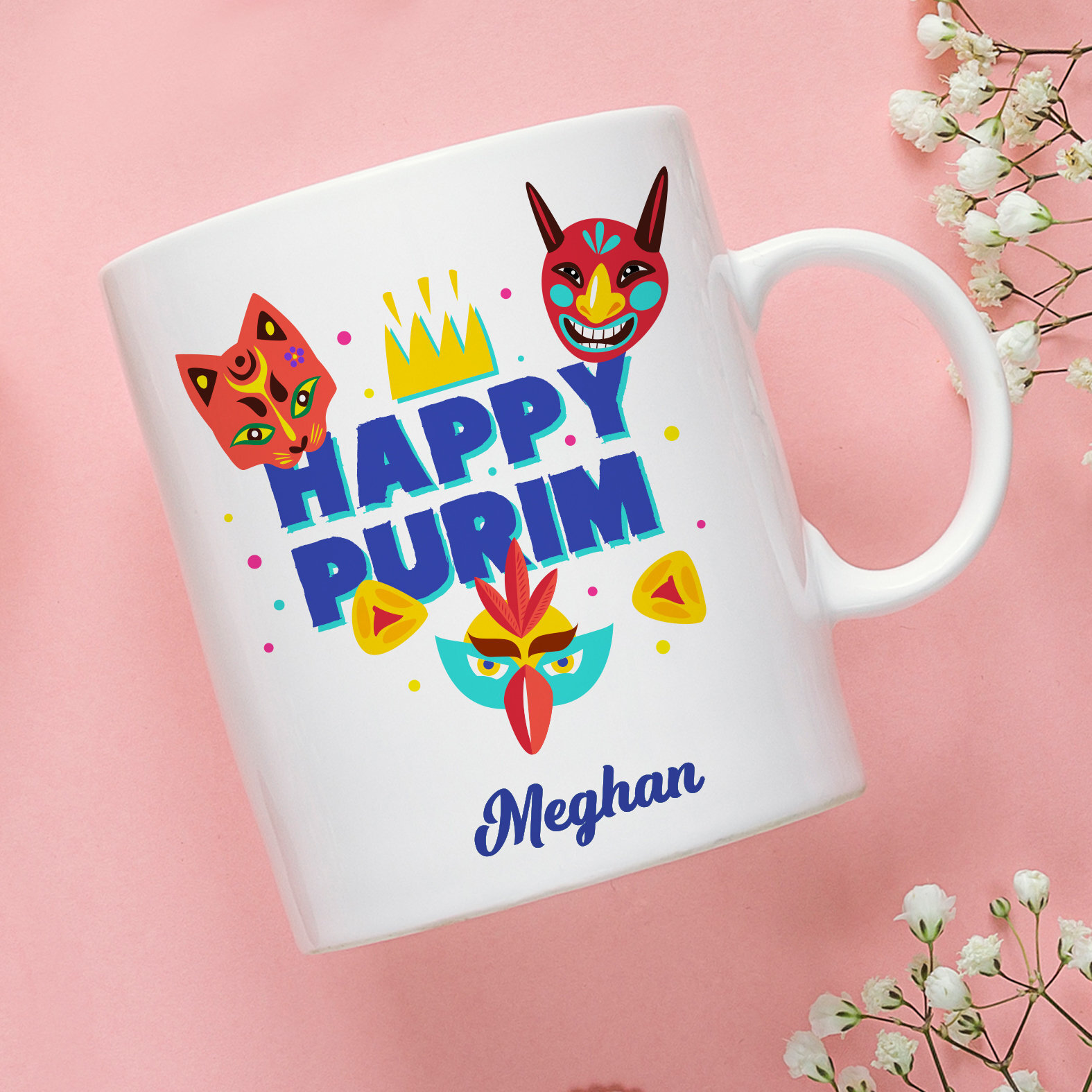 Purim Gift Box with Mishloach Manot Treats for Festive Celebrations