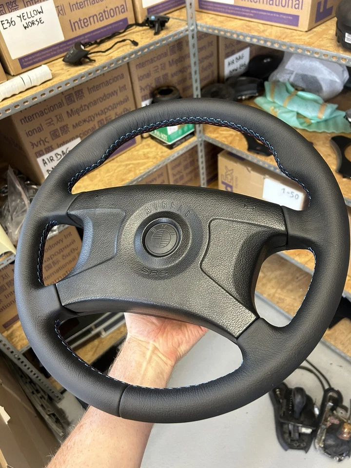 Volante BMW E31 E34 M5 E36 M3 Mtechnic genuino mtechnik 32342227750 Foto 3 de 4