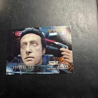 J101b Star Trek The Next Generation Season 5 Five 1996 #505 Times Arrow I