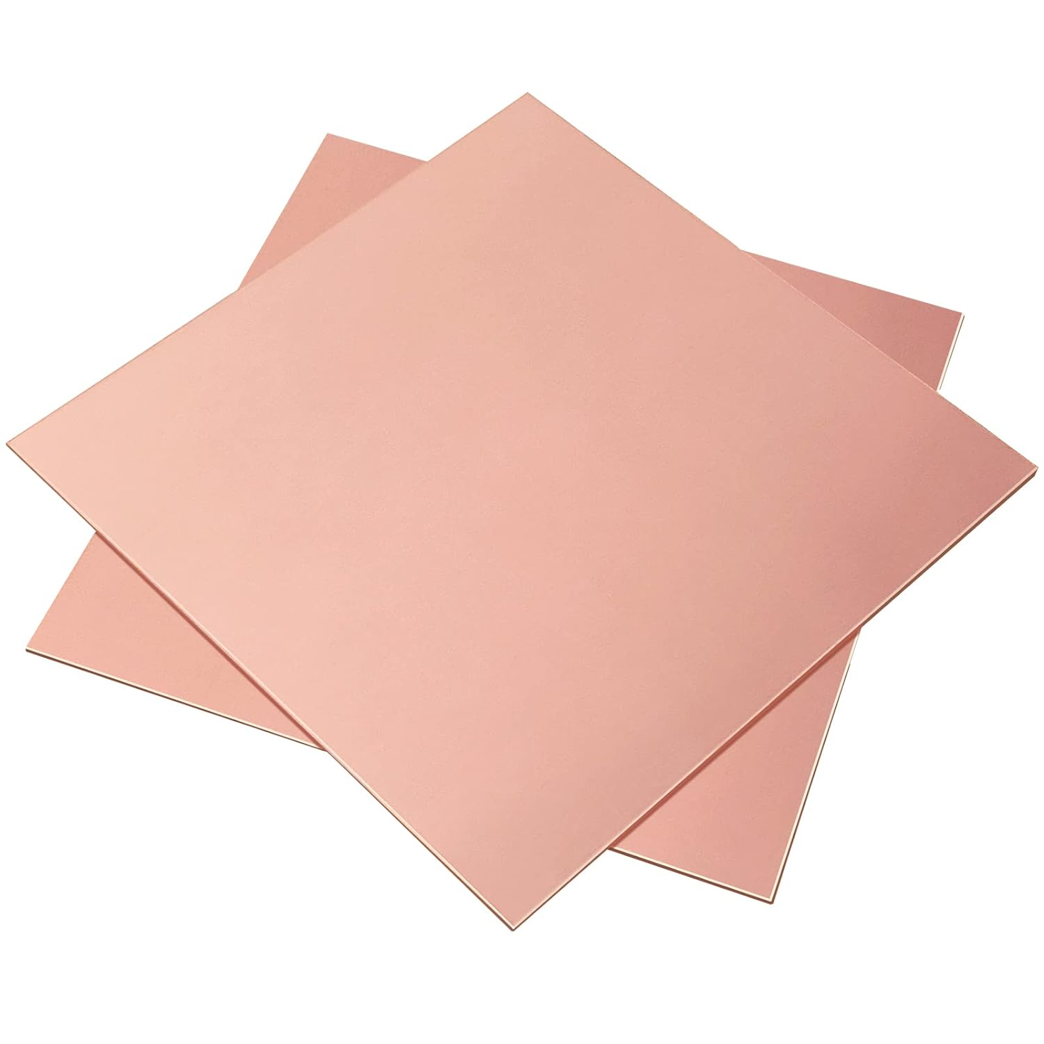 2 Pieces 99.9% Pure Copper Sheet, 6