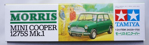 TAMIYA 1/24 Morris Mini Cooper 1275S Mk.1 sports car series No.24039 scale model - Picture 7 of 9