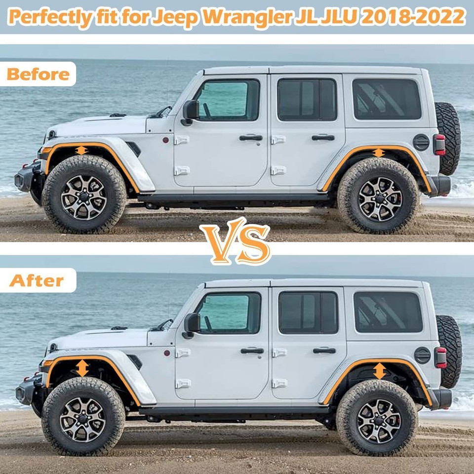 Jeep Wrangler 2 5 Inch Lift Before And Afternull