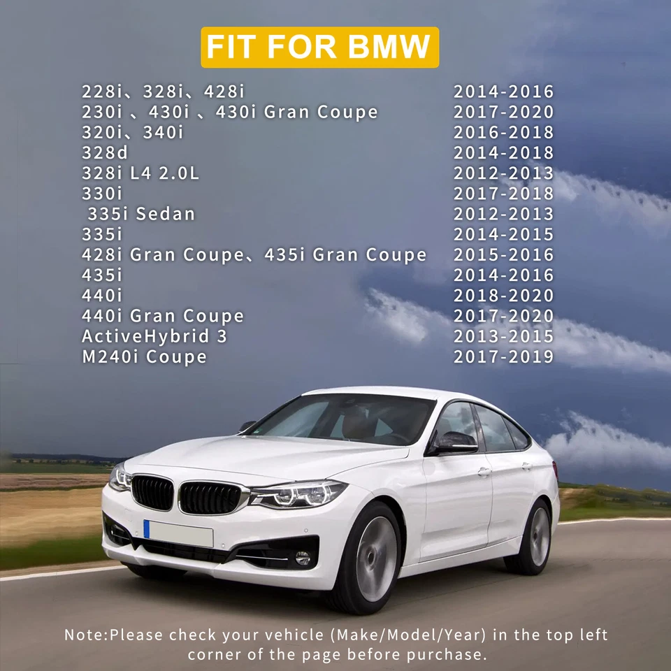 12x Front Lower Control Arm Swaybar Tierod for 2012-2020 BMW 335i 328i 435i 230i - Image 2 of 4