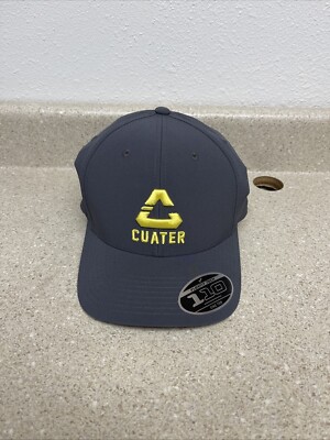Travis Mathew Cuater Golf Flexfit Tech 110 I One Ten Gray Snapback Hat NEW   (K)