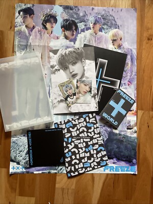 TXT Tomorrow by Together the chaos chapter freeze World Kpop mit Photocards