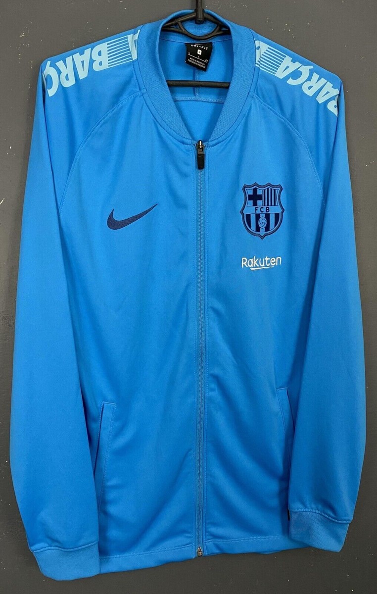 MEN'S NIKE FC BARCELONA 2017/2018 TRACK JACKET TRAINING SOCCER
