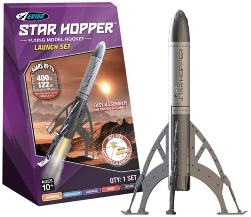 Estes Star Hopper - Beginner Model Rocket Launch Set w/ Launch Pad & Controller - Picture 5 of 5