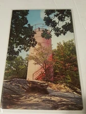 1960s vintage postcard Caesars Head observation Water Tower South Carolina