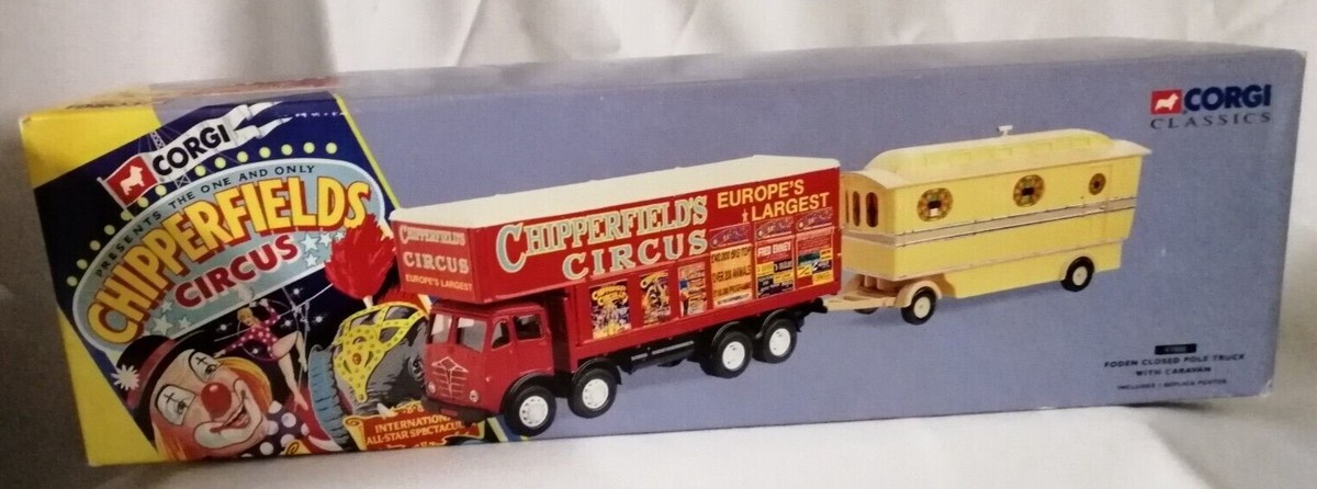 Corgi Classic 97888 Chipperfields Circus Foden Closed Pole