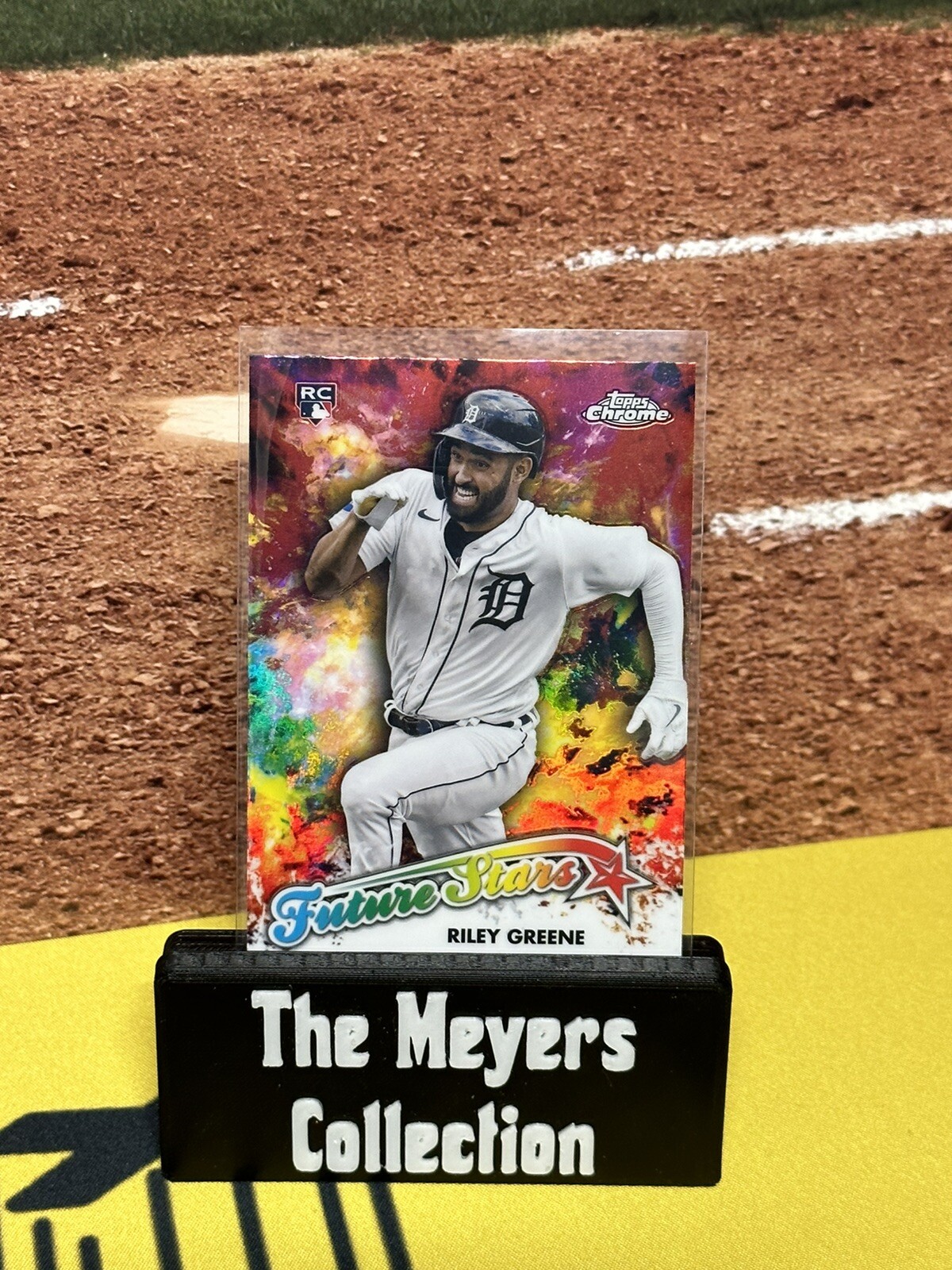 2023 Topps Chrome Future Stars 19 Riley Greene Rookie RC Detroit Tigers card