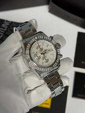 Breitling Super Avenger II SUPER RARE **FACTORY DIAMOND BEZEL!!** 48mm, 2017 17