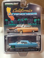 Greenlight 1:64 California Lowriders 1972 Cadillac Coupe deVille 63030-E chase