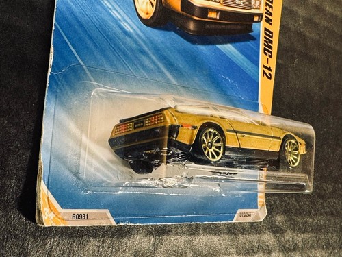 2010 Hot Wheels 15/244 '81 DeLorean DMC-12 Satin Gold 15/44 neue Modelle Mattel - Bild 5 von 11