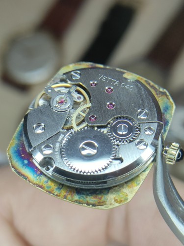 Orologio Meccanico Vintage Vetta Ellipse Manual Winding Box Vetta Card Vetta - Foto 19 di 21