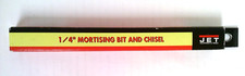 JET~1/4 inch~Mortising Bit & Chisel~Stock No. 708590~NEW