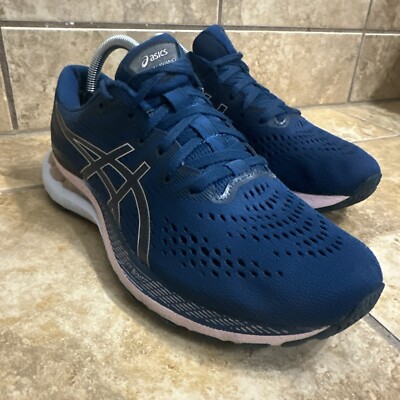 Asics Gel Kayano 28 Blue Running Shoe Womens Size 9.5 WS-7