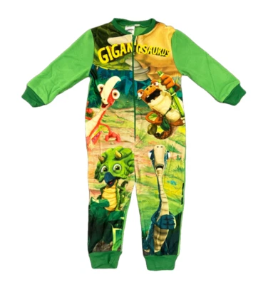 Gigantosaurus Boys Fleece All in One 18 Months–5 Years | Official Licensed PJs