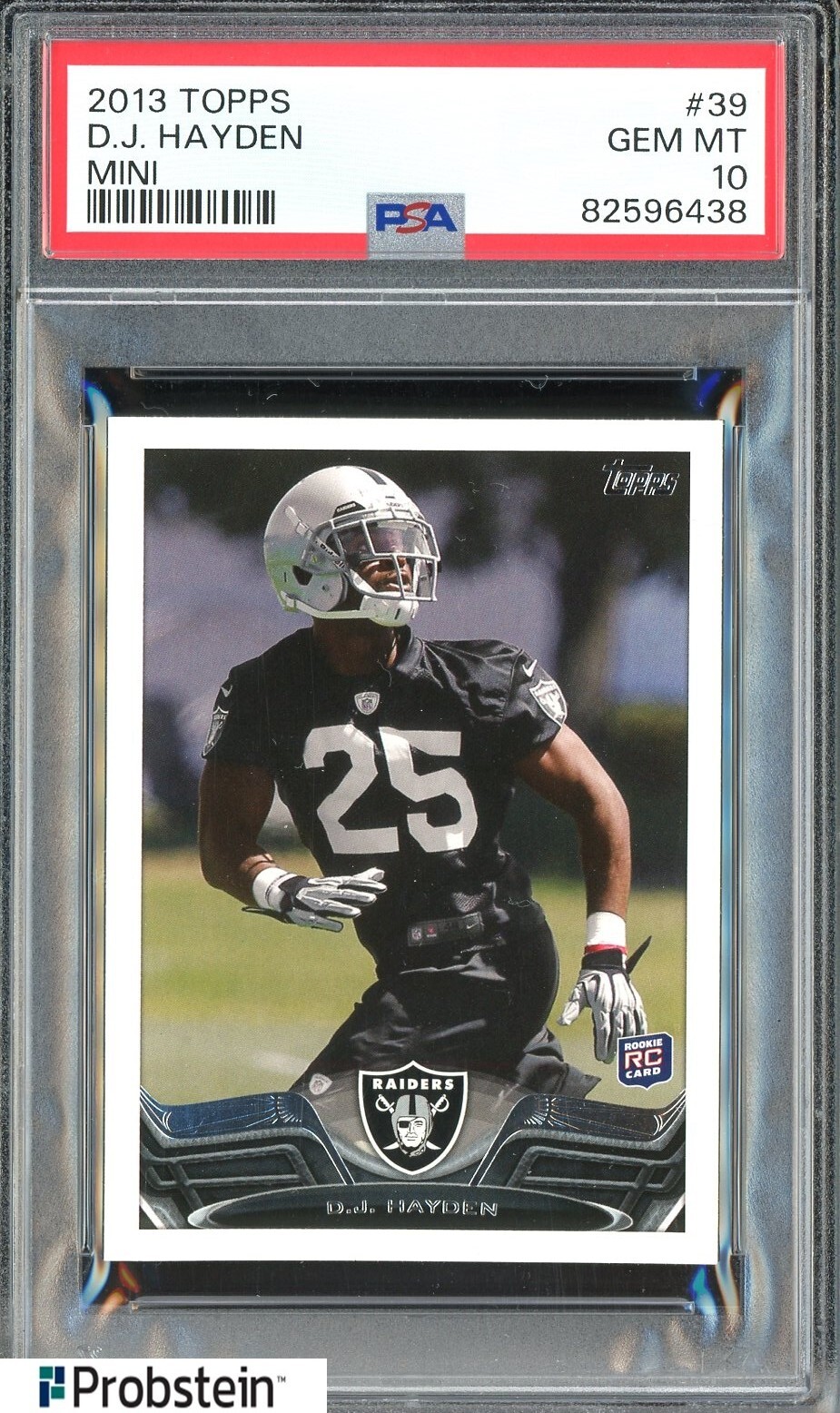 DJ Hayden Topps #39 Mini