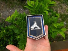 Holden HT Kingswood Monaro Belmont Front Grille Emblem Badge Genuine GM Lion1969