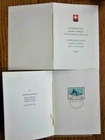 Switzerland MATTERHORN SWISS ALPS MOUNTAIN 1966 SCARCE PTT FIRST DAY FOLDER