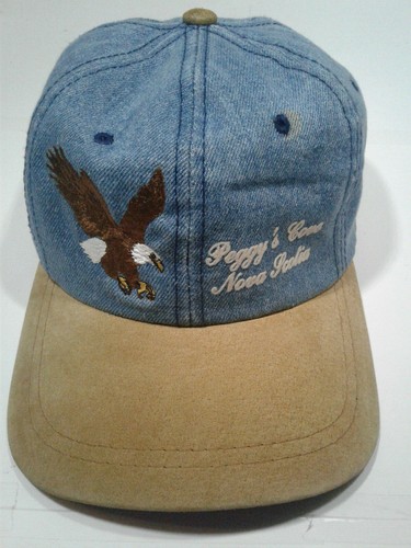 Gorra de mezclilla ajustable Peggy's Cove Nueva Escocia con logotipo - Imagen 2 de 11