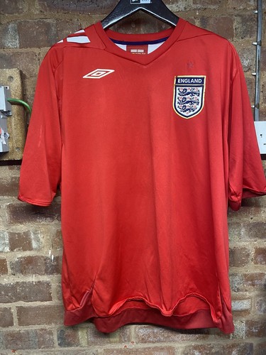 England Auswärts Fußball Trikot 2006/08 Erwachsene XXL Umbro